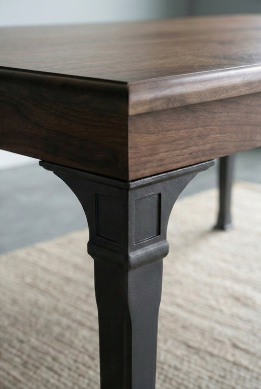 The 1920 Railway Table in Walnut