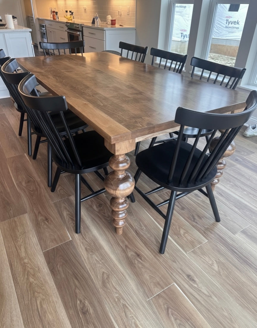The Jasper Table in Hard Maple