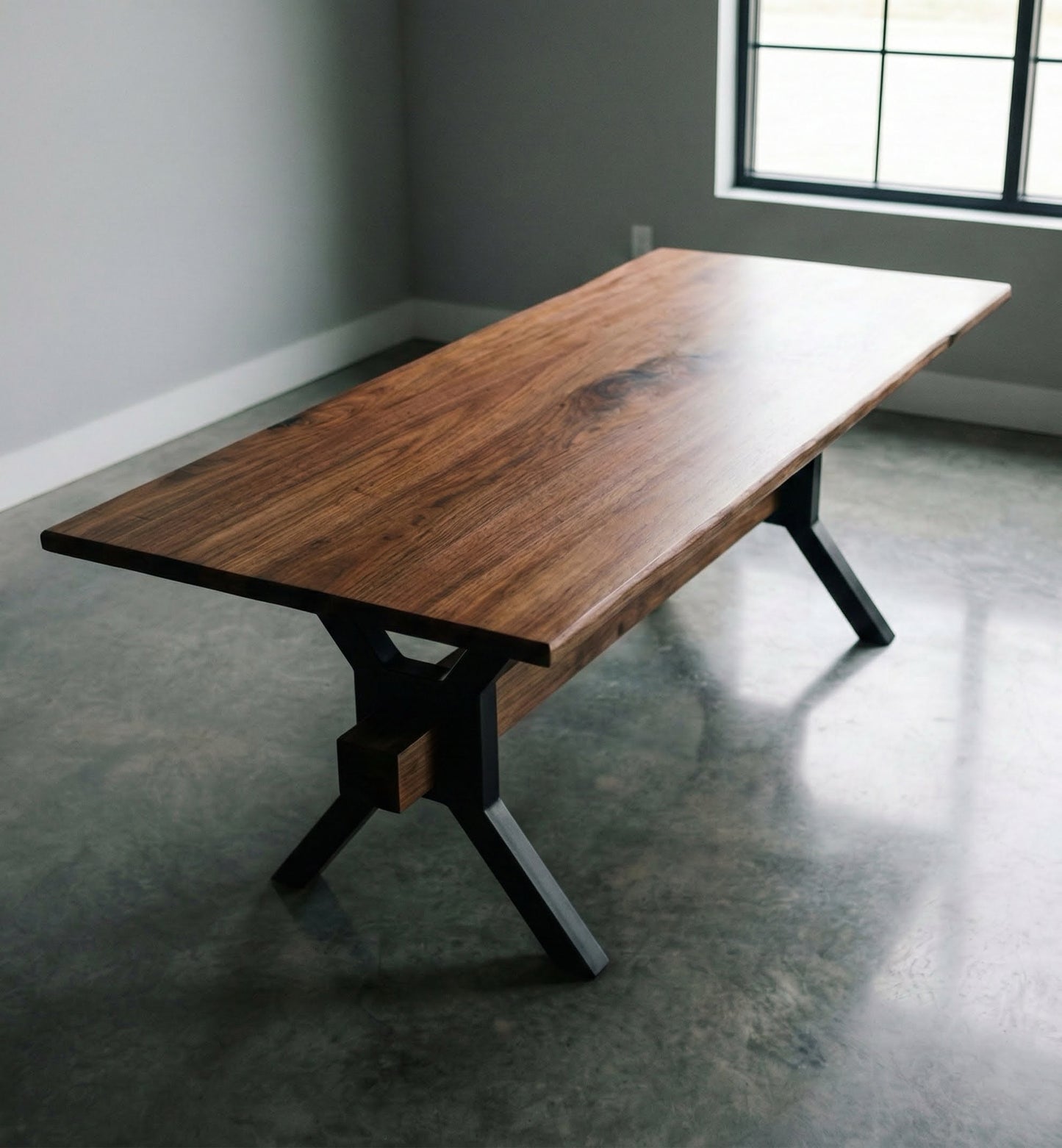 The Modern Artisan Table in Walnut
