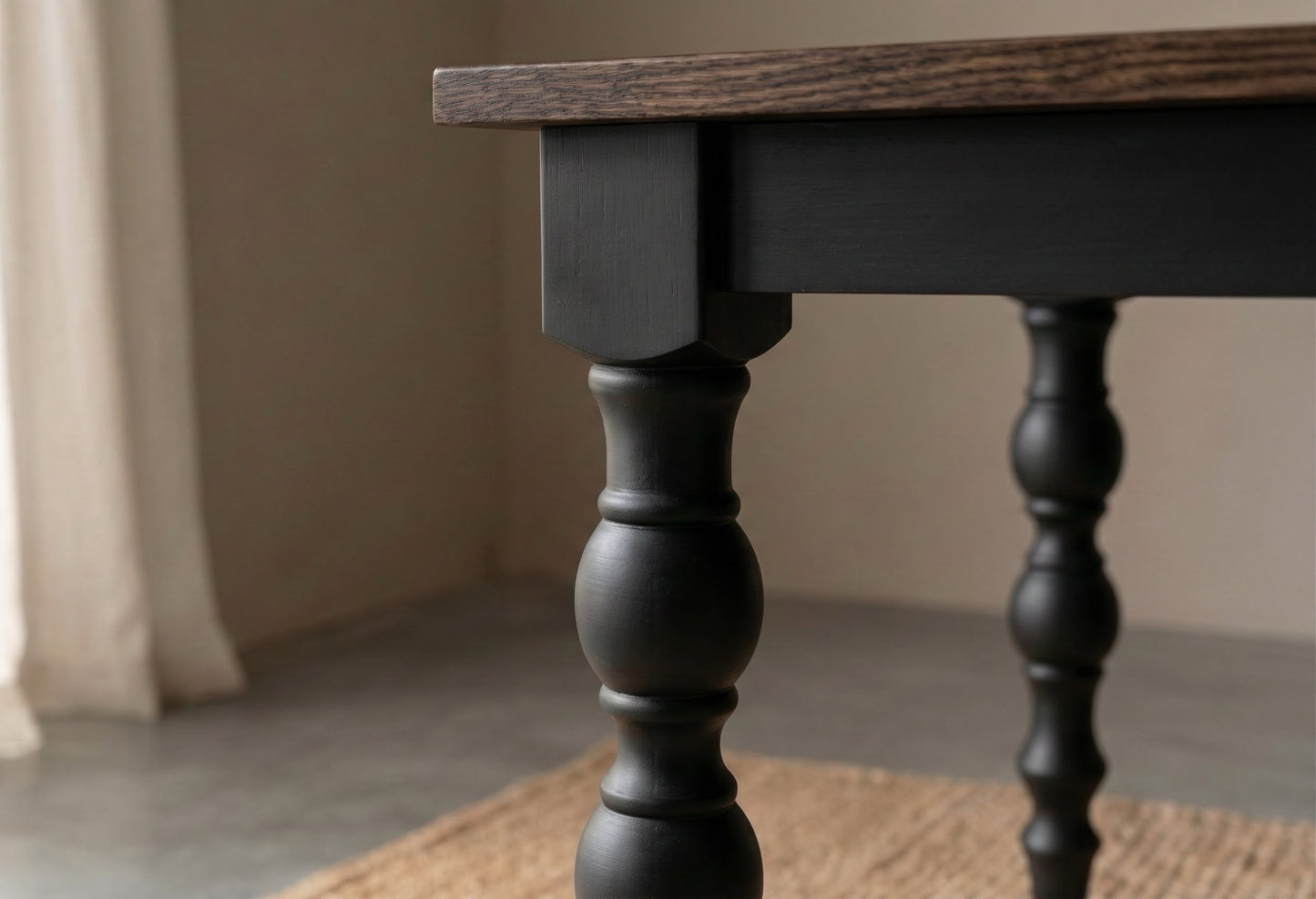 The Emerson Table in Oak