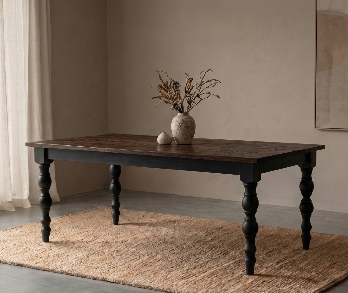 The Emerson Table in Oak