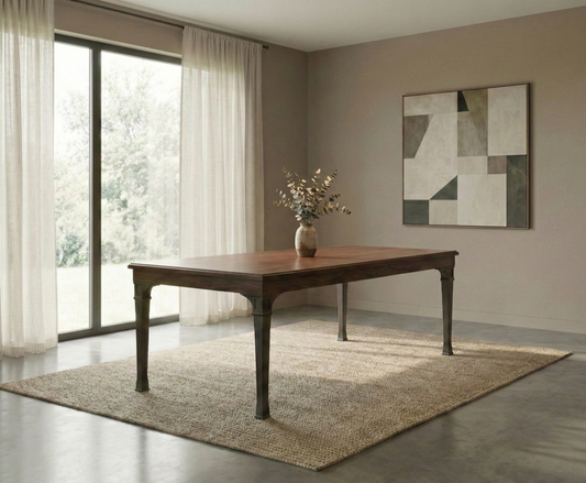 The 1920 Railway Table in Walnut