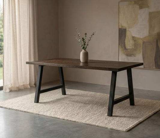 The Industrial A-Frame Table