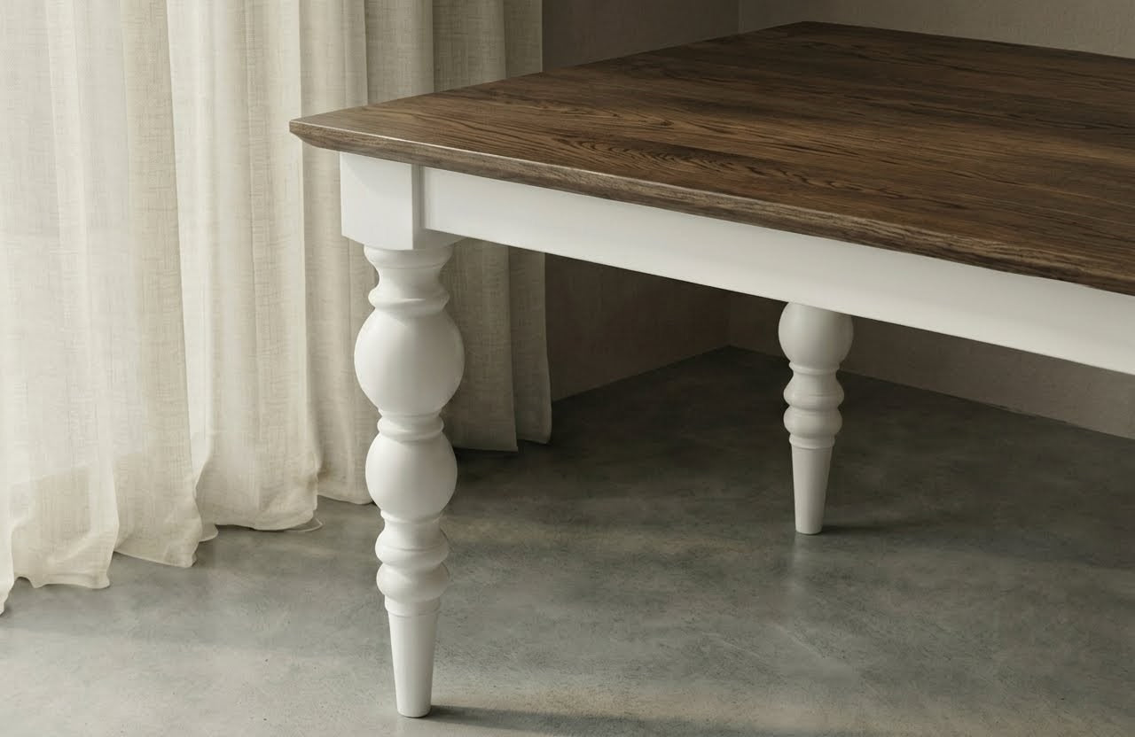 The Paige Table in Oak