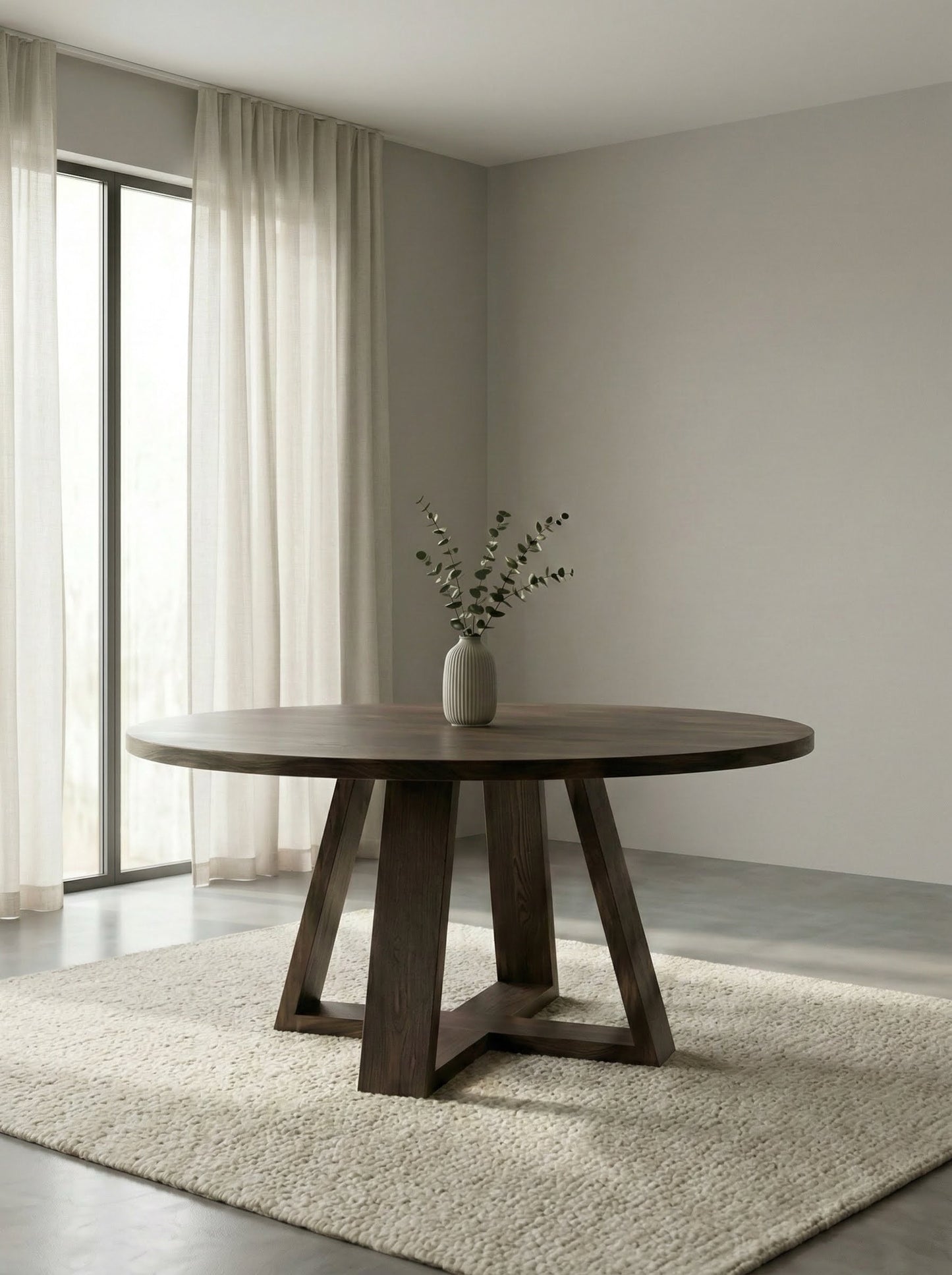 The Marie Dining Table in Oak
