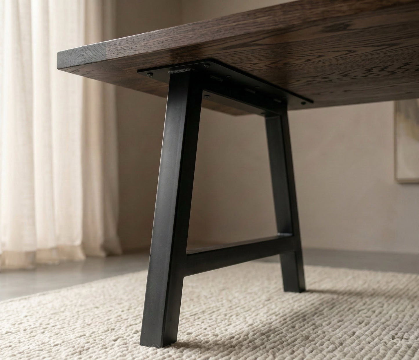 The Industrial A-Frame Table