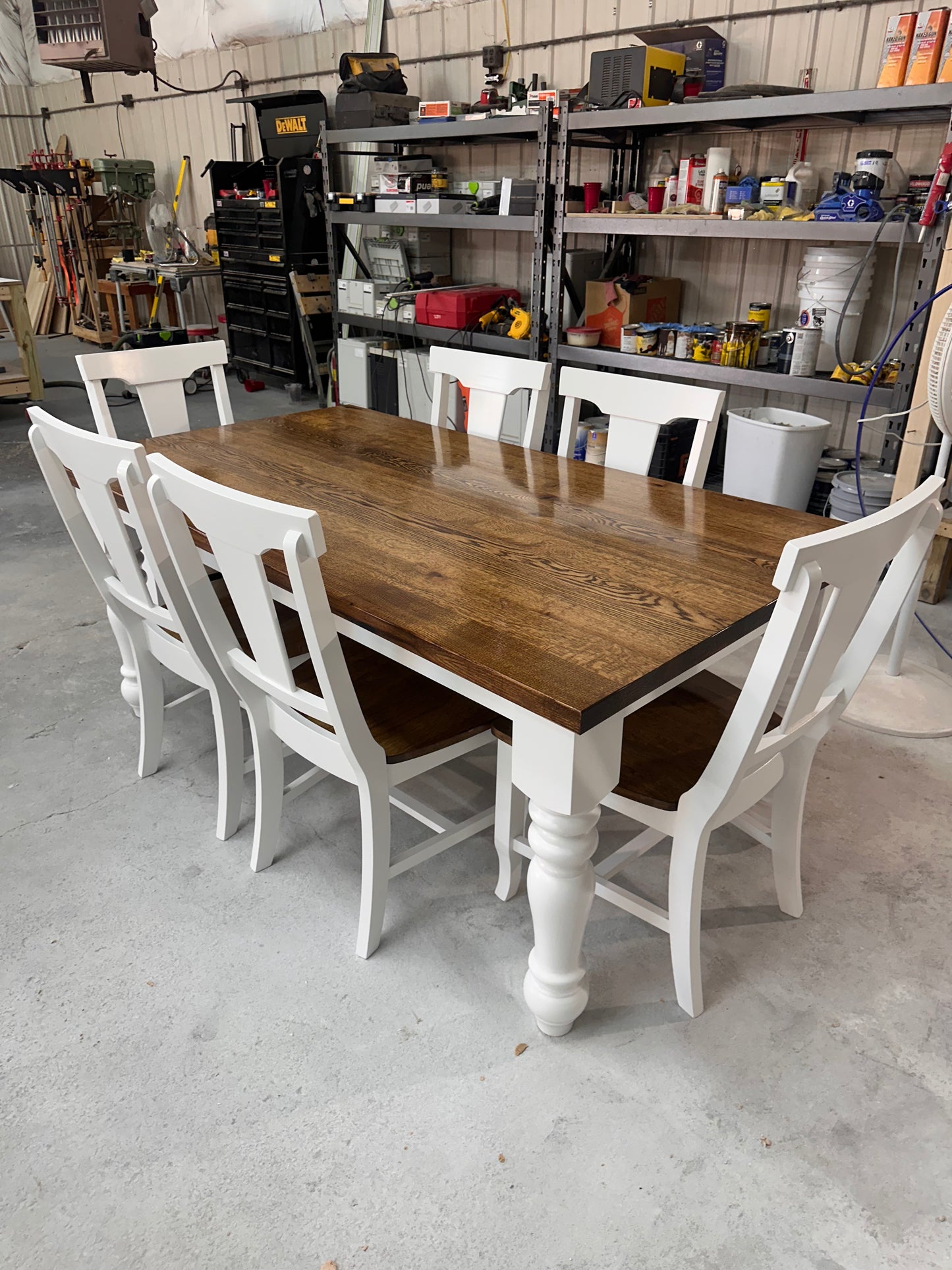 The Sterling Table in Oak