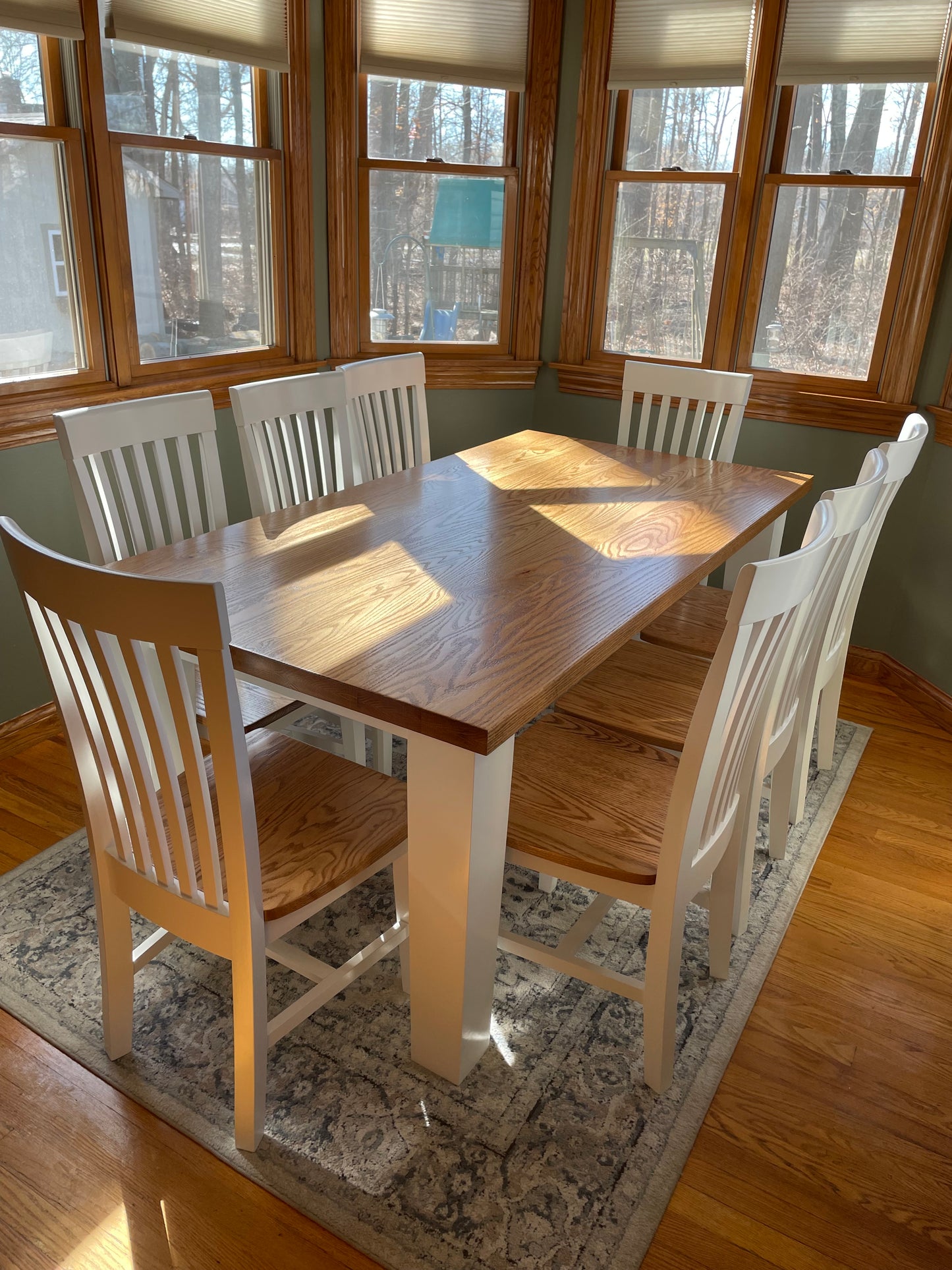 The Canyon Table in Oak