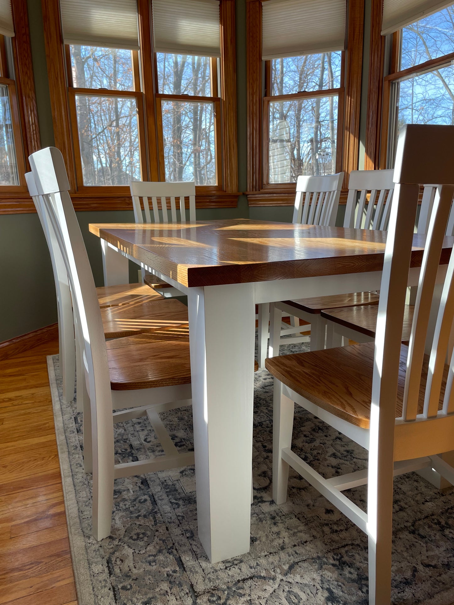 The Canyon Table in Oak