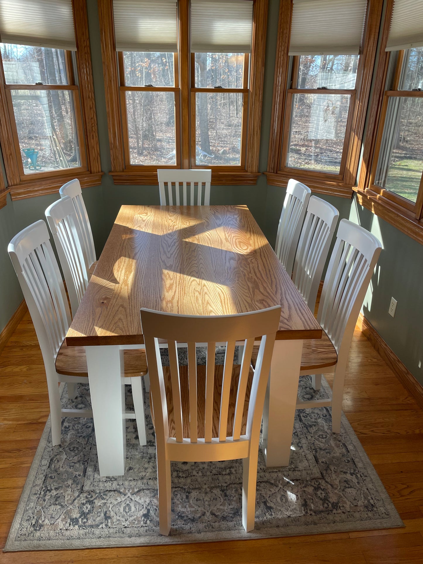 The Canyon Table in Oak